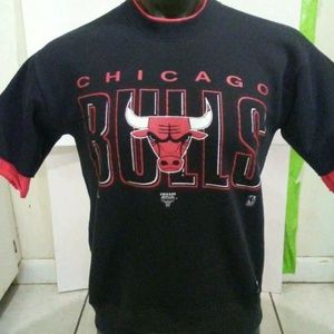Vintage Chicago Bulls Short Sleeve Sweatshirt